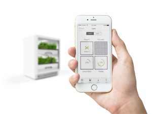 PlantCubes™ lässt sich über die App steuern